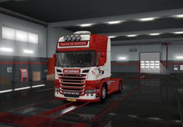 Scania R480 Frank De Ridderверсия 2.1 для Euro Truck Simulator 2 (v1.32.x, - 1.34.x)