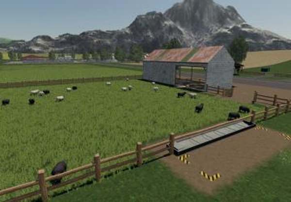 Sheep Pasture Largeверсия 1.0.0.0 для Farming Simulator 2019