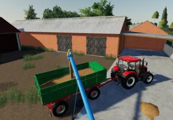 Grain Augerверсия 1.0.0.0 для Farming Simulator 2019 (v1.5.x)
