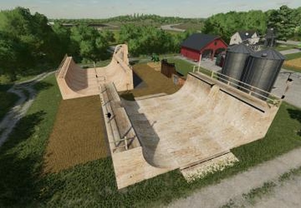 DIY Skate Parkверсия 1.1 для Farming Simulator 2022