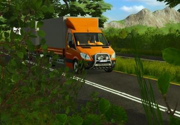 Mercedes Sprinter PickUpверсия 1.0.0.0 для Farming Simulator 2022