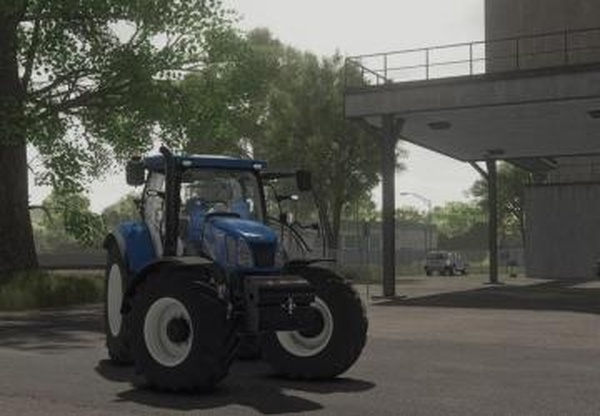 New Holland T6 Tier 4Aверсия 1.0.0.0 для Farming Simulator 2025