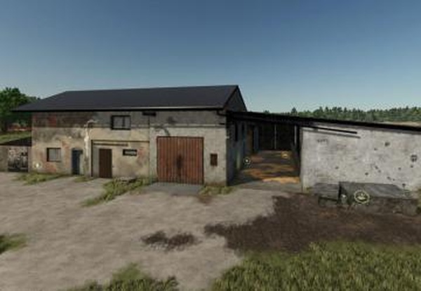 Garage With Cowshedверсия 1.0.0.0 для Farming Simulator 2025