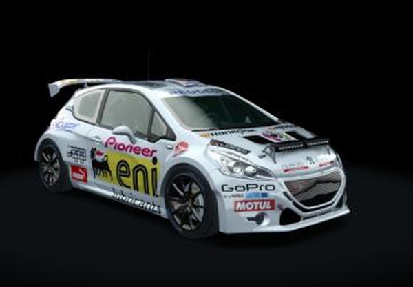 Peugeot 208 R5 TRACKверсия 1.4 для Assetto Corsa