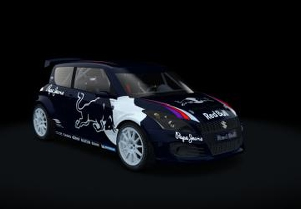 Suzuki Swift S1600 2013версия 1.0 для Assetto Corsa