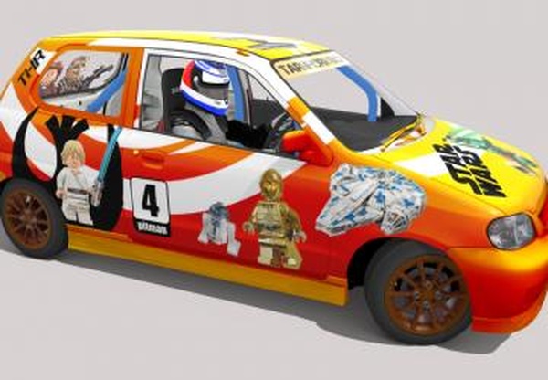 Suzuki Alto ha23v Mustangверсия 1.0 для Assetto Corsa