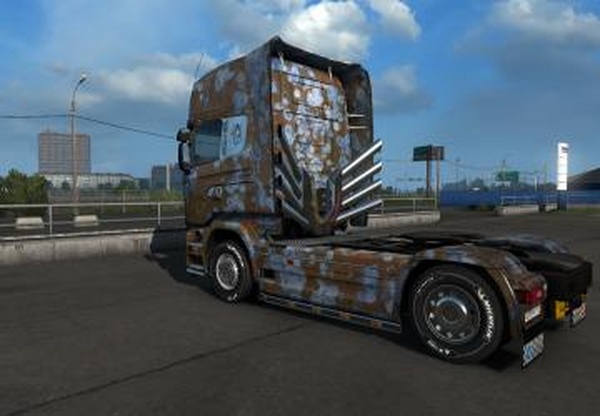 Скин «Ржавчина» для  Scania Streamlineверсия 1.0 для Euro Truck Simulator 2 (v1.33.x, 1.34.x)