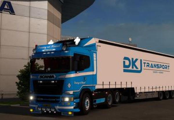 Scania Danny v.d. Heuvelверсия 1.0 для Euro Truck Simulator 2 (v1.32.x, - 1.34.x)