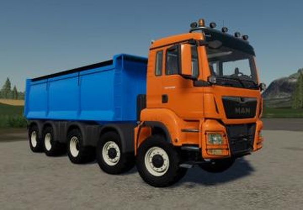 MAN TGS 18.500 Kipperверсия 1.0.4.0 для Farming Simulator 2019 (v1.5.x)