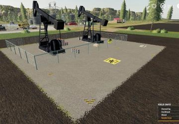 Crude Oil Derrickверсия 1.0 для Farming Simulator 2019 (v1.5.x)