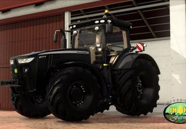 John Deere 8R Black Edition Series Officialv1.0 для Farming Simulator 2019 (v1.5.x)