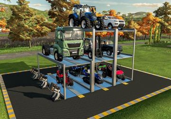 Pit Mechanical Parkingверсия 1.0.0.0 для Farming Simulator 2022