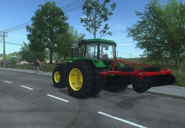 Hydraulic Disc harrow MF 32версия 1.0.0.0 для Farming Simulator 2025