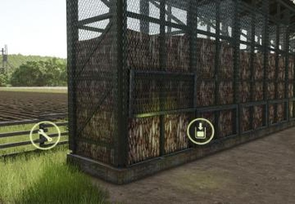 Corn Cribверсия 1.0.0.0 для Farming Simulator 2025