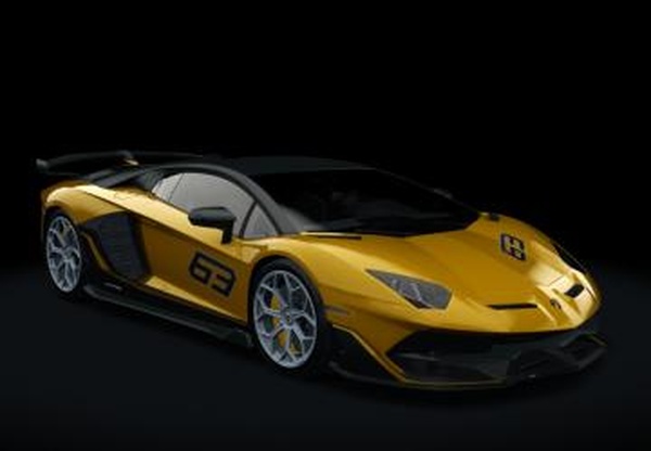 Lamborghini Aventador SVJ 63версия 1 для Assetto Corsa