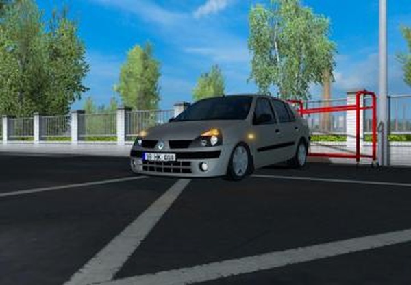Renault Clio/Symbolверсия 1.1 для Euro Truck Simulator 2 (v1.33.x, 1.34.x)