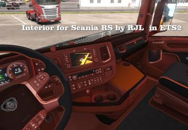 Interior for Scania 2016версия 1.0 для Euro Truck Simulator 2 (v1.31.x, - 1.36.x)
