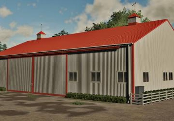 American Garage With Workshopверсия 1.0.0.0 для Farming Simulator 2022