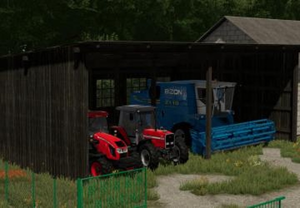Old Wooden Shedверсия 1.0.0.0 для Farming Simulator 2022