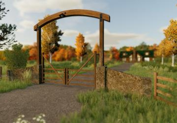 Ranch Gateверсия 1.0.0.0 для Farming Simulator 2022