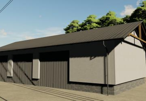 Modern Barnверсия 1.0.0.1 для Farming Simulator 2022