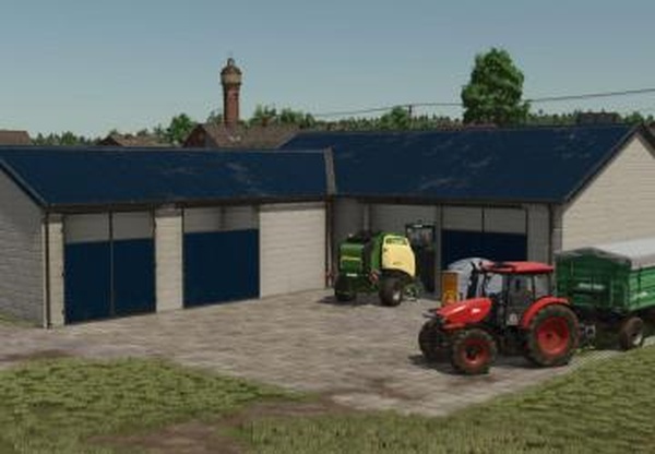 Garage With Storageверсия 1.0.0.0 для Farming Simulator 2025