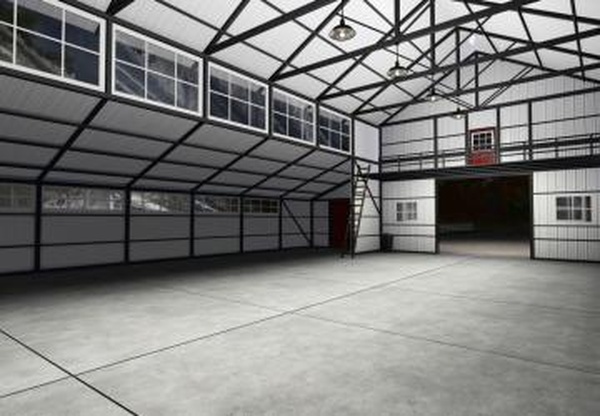 Metal Medium Shedверсия 1.0.0.0 для Farming Simulator 2025