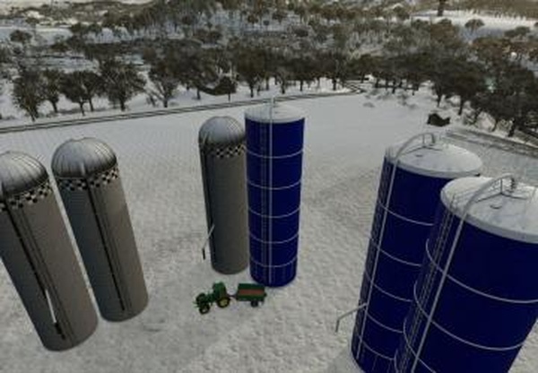 American Multifruit Silosверсия 1.0.0.0 для Farming Simulator 2025