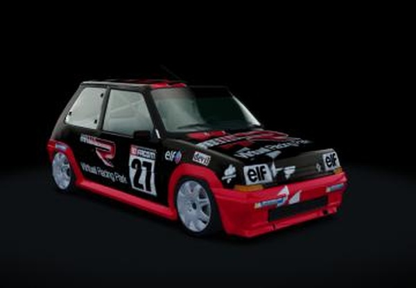 Renault 5 GT Turbo Cup 1985версия 0.6 для Assetto Corsa