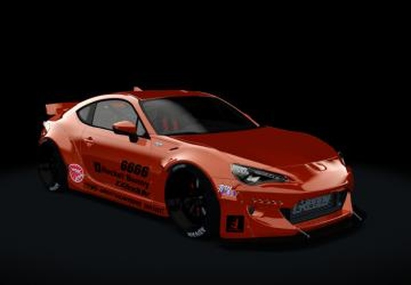 Toyota GT86 Rocket Bunnyверсия 1.0 для Assetto Corsa