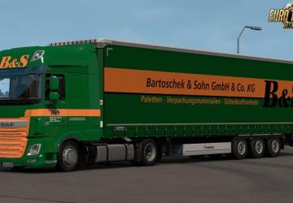 Skin pack for Krone Megalinerверсия 1.0 для Euro Truck Simulator 2 (v1.33.x, - 1.35.x)