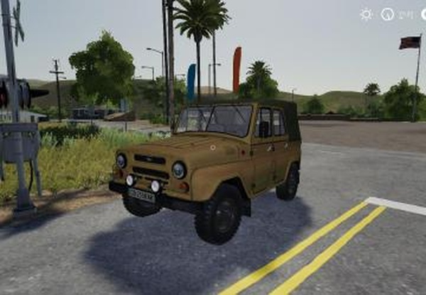 Уаз 469версия 2.0 для Farming Simulator 2019 (v1.5.1.0)