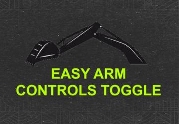 Easy Arm Controls Toggleверсия 1.1.0.0 для Farming Simulator 2025 (v1.6)