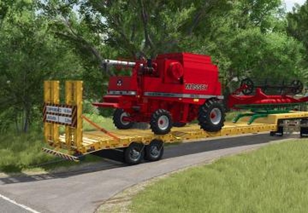 Transport Trailer 19m And 25mверсия 1.0.0.0 для Farming Simulator 2025