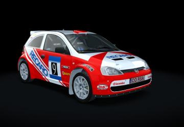 Opel Corsa S1600версия 1 для Assetto Corsa