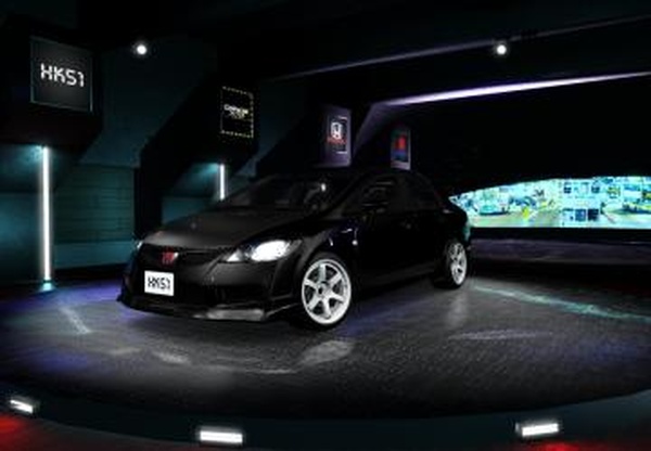 Honda Civic FD2 GT3 VSSверсия 2.0 для Assetto Corsa