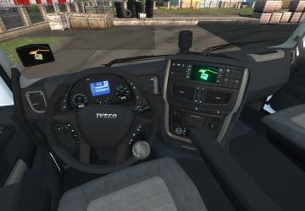Голубая подсветка для Iveco Hi-Wayверсия 1.0 для Euro Truck Simulator 2 (v1.33.x, 1.34.x)
