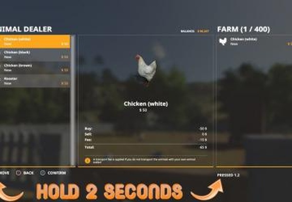 Animal Screen Extendedверсия 1.1.0.0 для Farming Simulator 2019 (v1.5.х)
