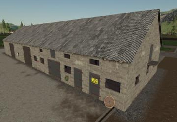 Polish Brick Barnверсия 1.0.0.0 для Farming Simulator 2019 (v1.5.х)