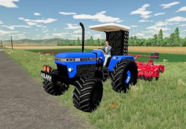 Sonalika 750 DIверсия 1.0.0.0 для Farming Simulator 2022