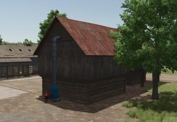 Hatter drying and straw warehousesверсия 1.0.0.0 для Farming Simulator 2025
