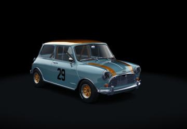 Austin Mini Cooper S Fia App.K Specверсия 1.0 для Assetto Corsa