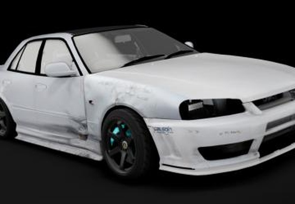 Nissan SKYLINE R34 Sedan ’Winter Pack’v3.5 для Assetto Corsa
