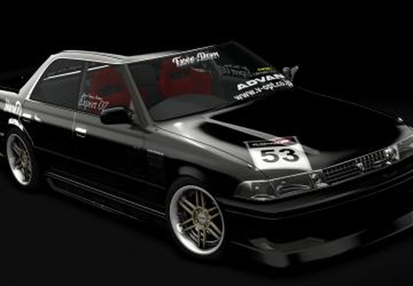Toyota Mark II JZX81 Tsuyoshi Tezukaверсия 1 для Assetto Corsa
