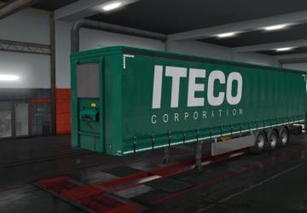Скин Inteco для прицепаверсия 1.0 для Euro Truck Simulator 2 (v1.32.x, - 1.34.x)
