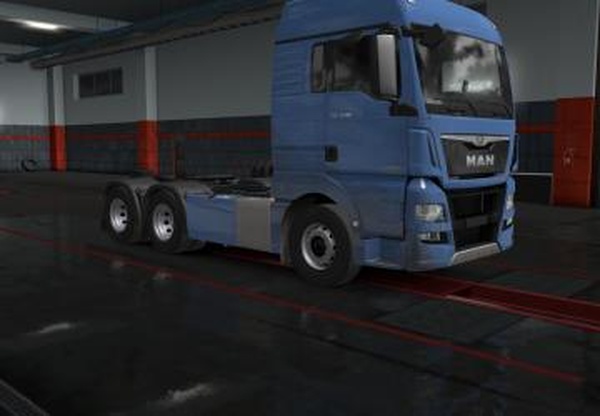 Скин грязь для MAN Euro 6версия 1.0 для Euro Truck Simulator 2 (v1.34.x)