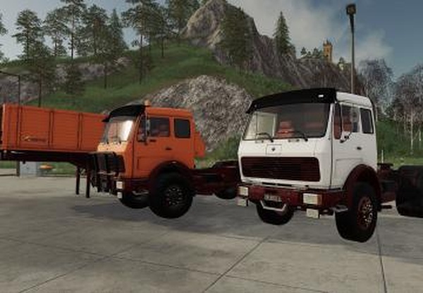 Mercedes-Benz NG Mit Kipperверсия 1.1 для Farming Simulator 2019 (v1.5.x)