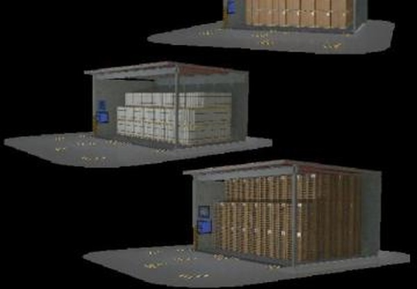 Shelter For NF Marsch Pallets MPверсия 1.0 для Farming Simulator 2019