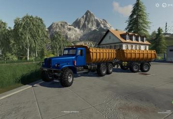 КрАЗ «Новая Жизнь»версия 2.7.0.1 для Farming Simulator 2019 (v1.5.x)