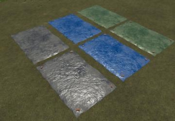 Pack Tarpaulin (Prefab*)версия 1.0.0.0 для Farming Simulator 2022